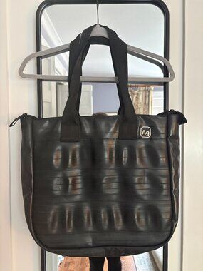 AG Recyled Black Bag
